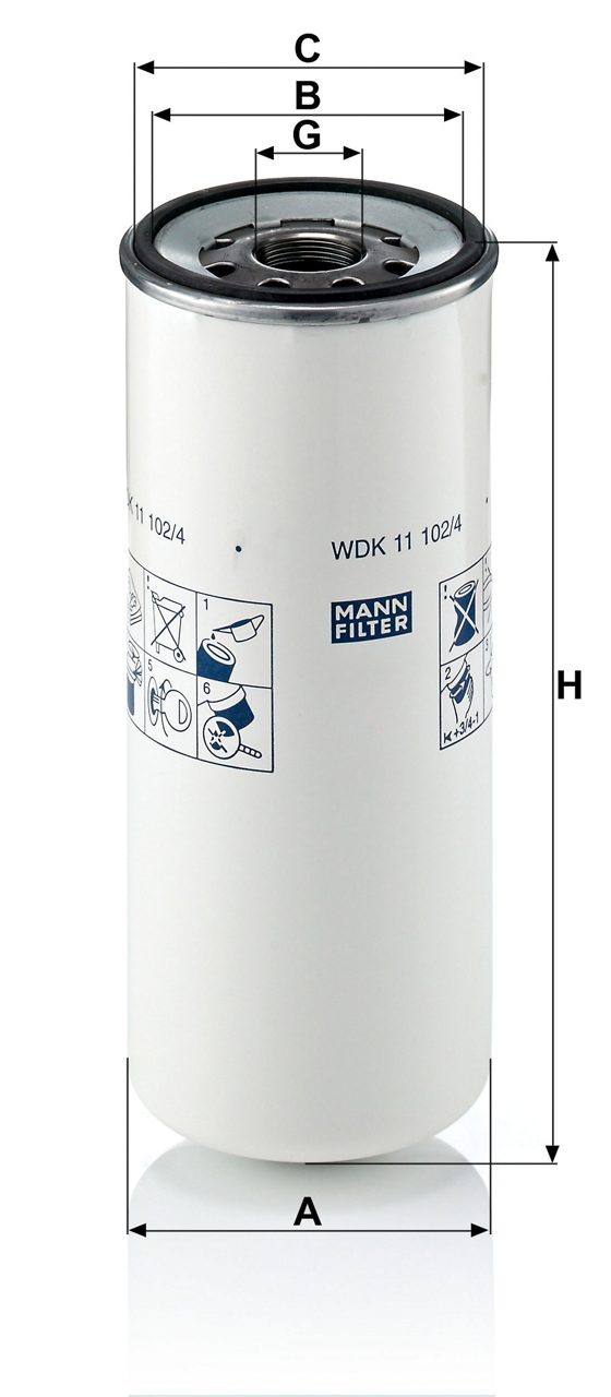 Product Image WDK11102/4_MANN-FILTER