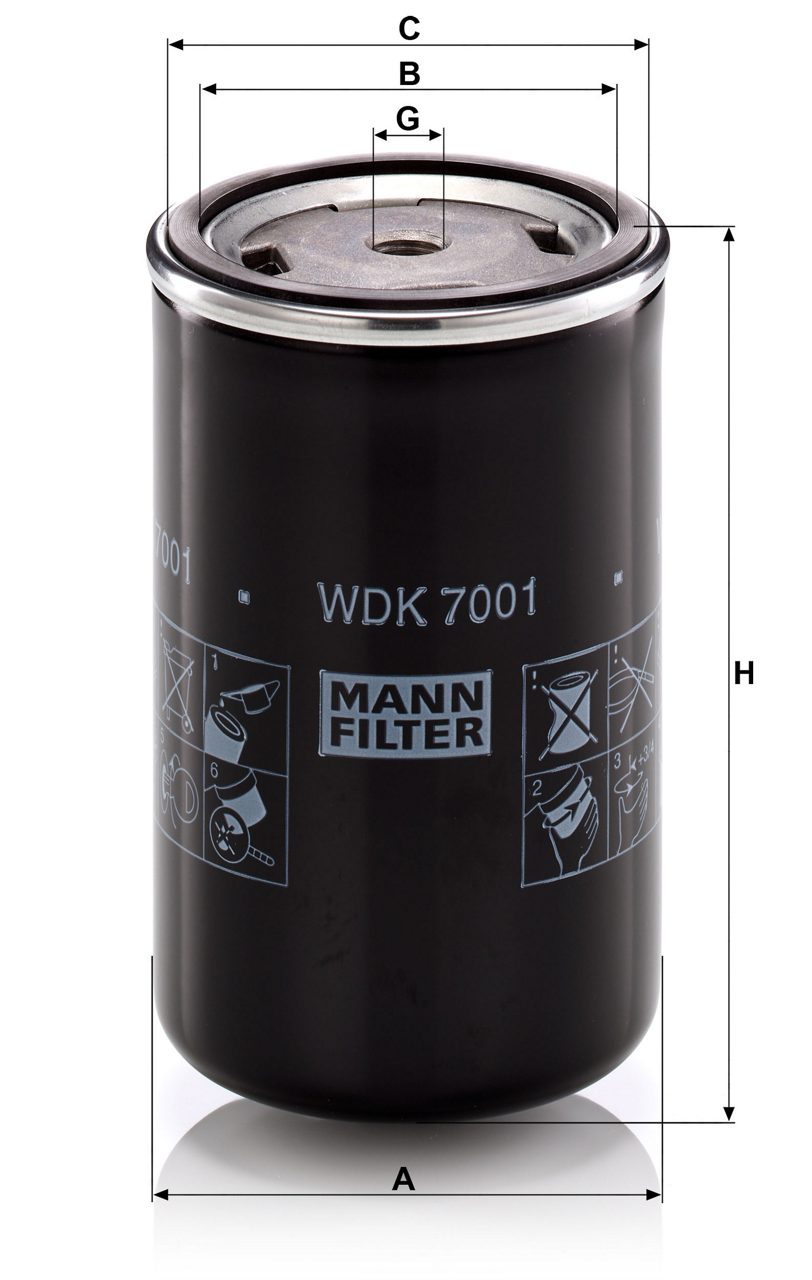Product Image WDK7001_MANN-FILTER