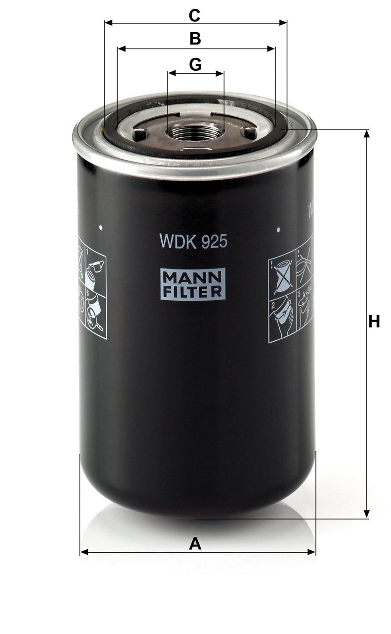 Product Image WDK925_MANN-FILTER