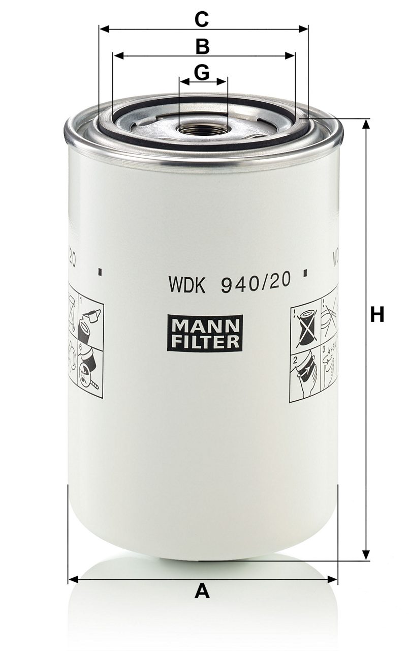 Product Image WDK940/20_MANN-FILTER