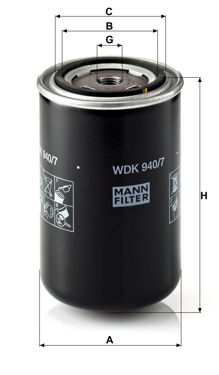 Product Image WDK940/7_MANN-FILTER