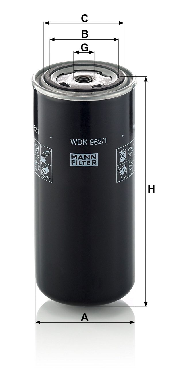 Product Image WDK962/1_MANN-FILTER