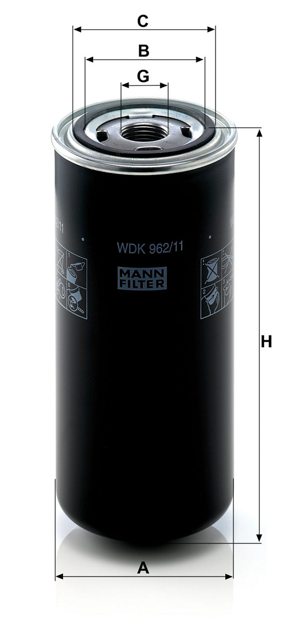 Product Image WDK962/11_MANN-FILTER