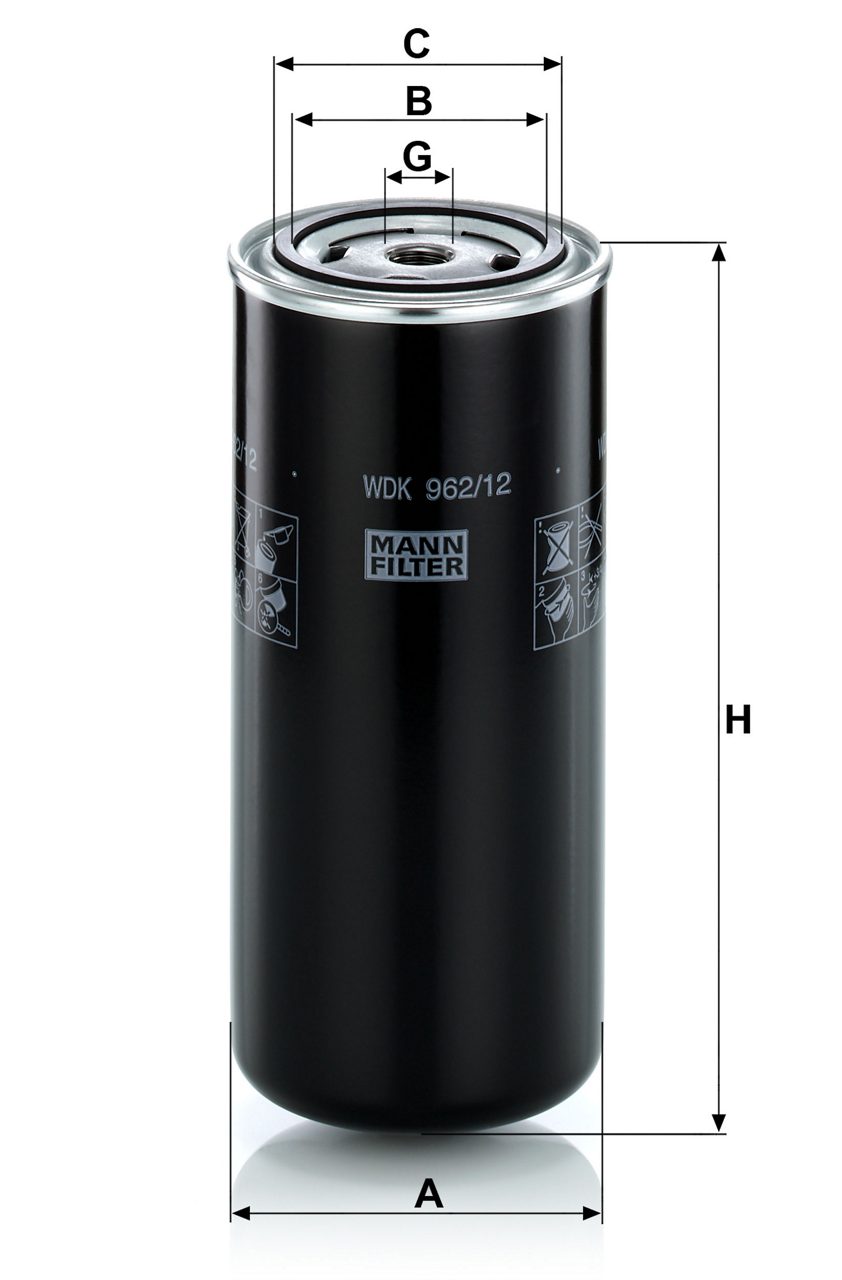 Product Image WDK962/12_MANN-FILTER