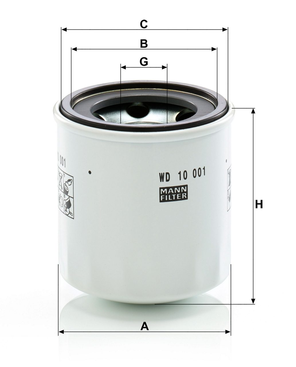 Product Image WD10001X_MANN-FILTER