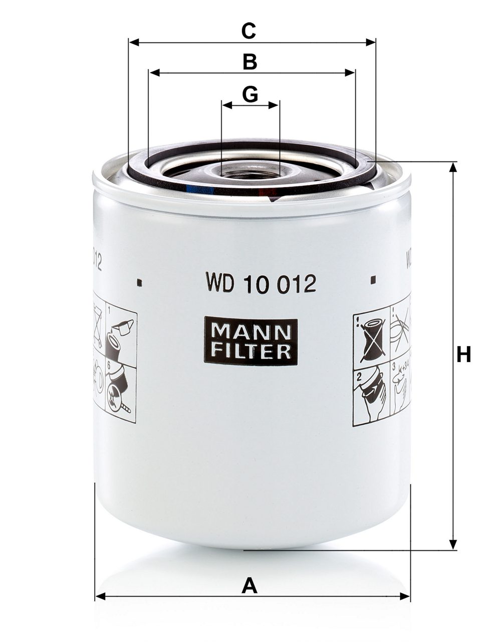 Product Image WD10012_MANN-FILTER