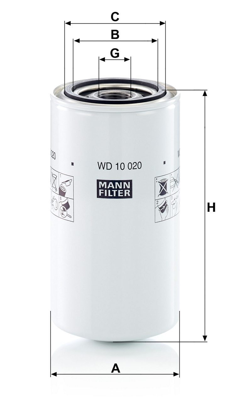 Product Image WD10020_MANN-FILTER