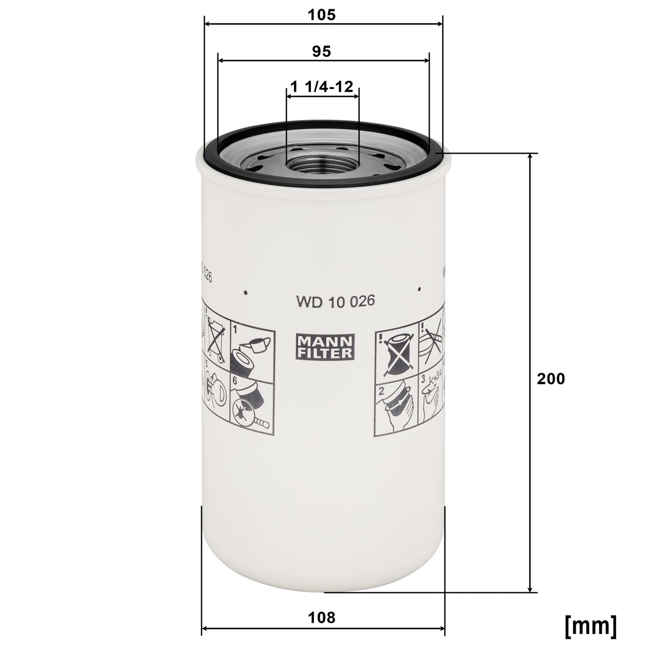 Product Image WD10026_MANN-FILTER