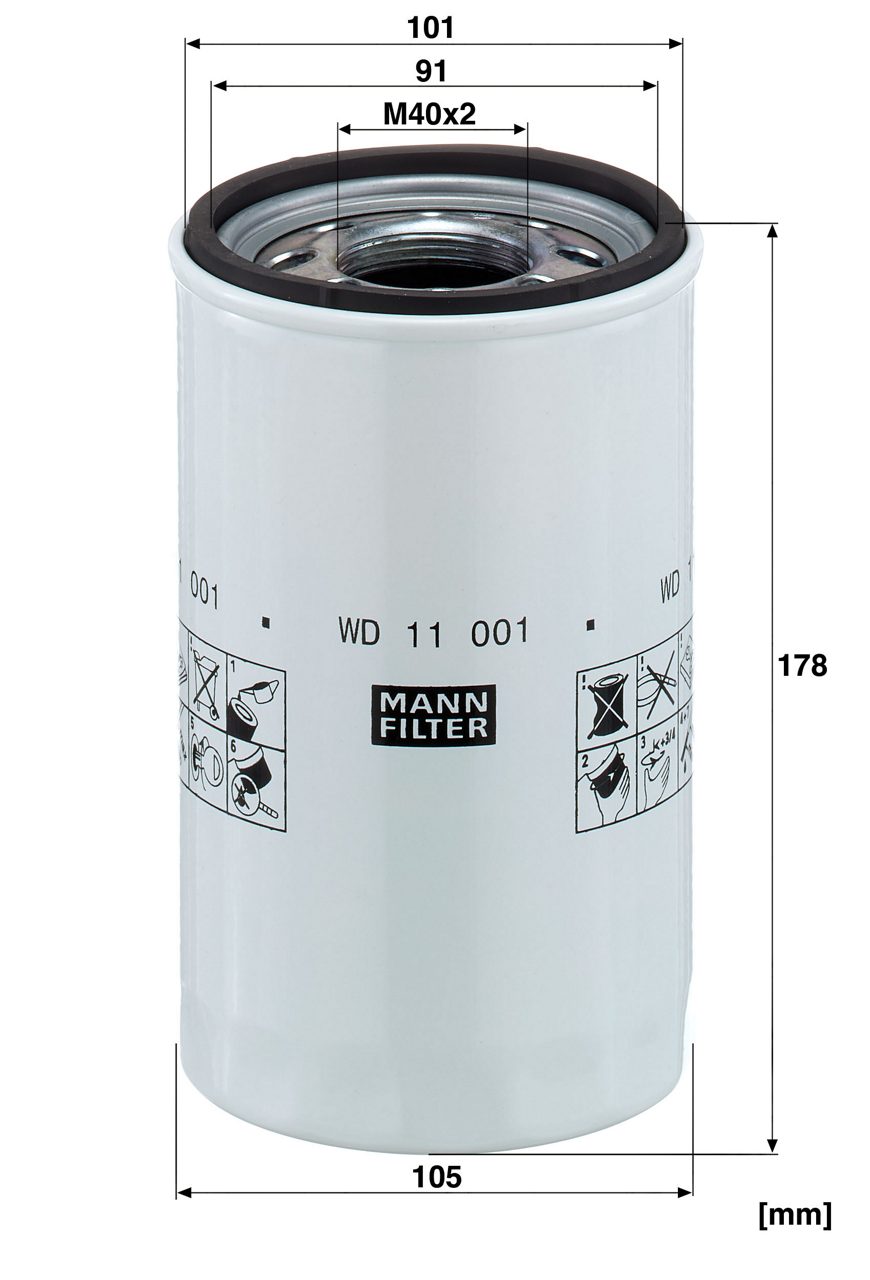 Product Image WD11001_MANN-FILTER
