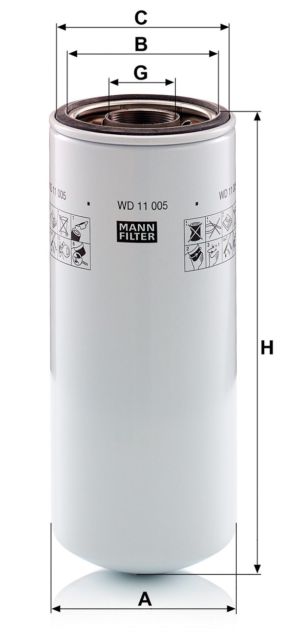 Product Image WD11005_MANN-FILTER