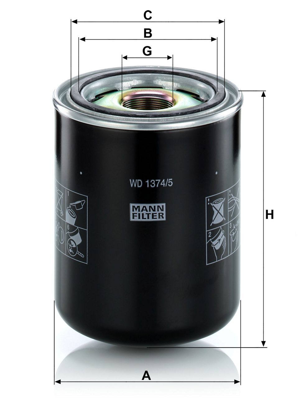 Product Image WD1374/5_MANN-FILTER