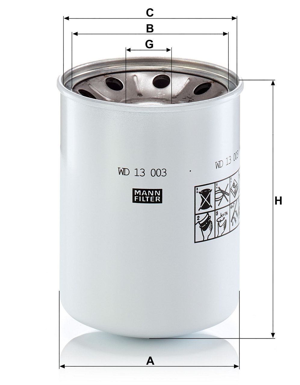 Product Image WD13003X_MANN-FILTER