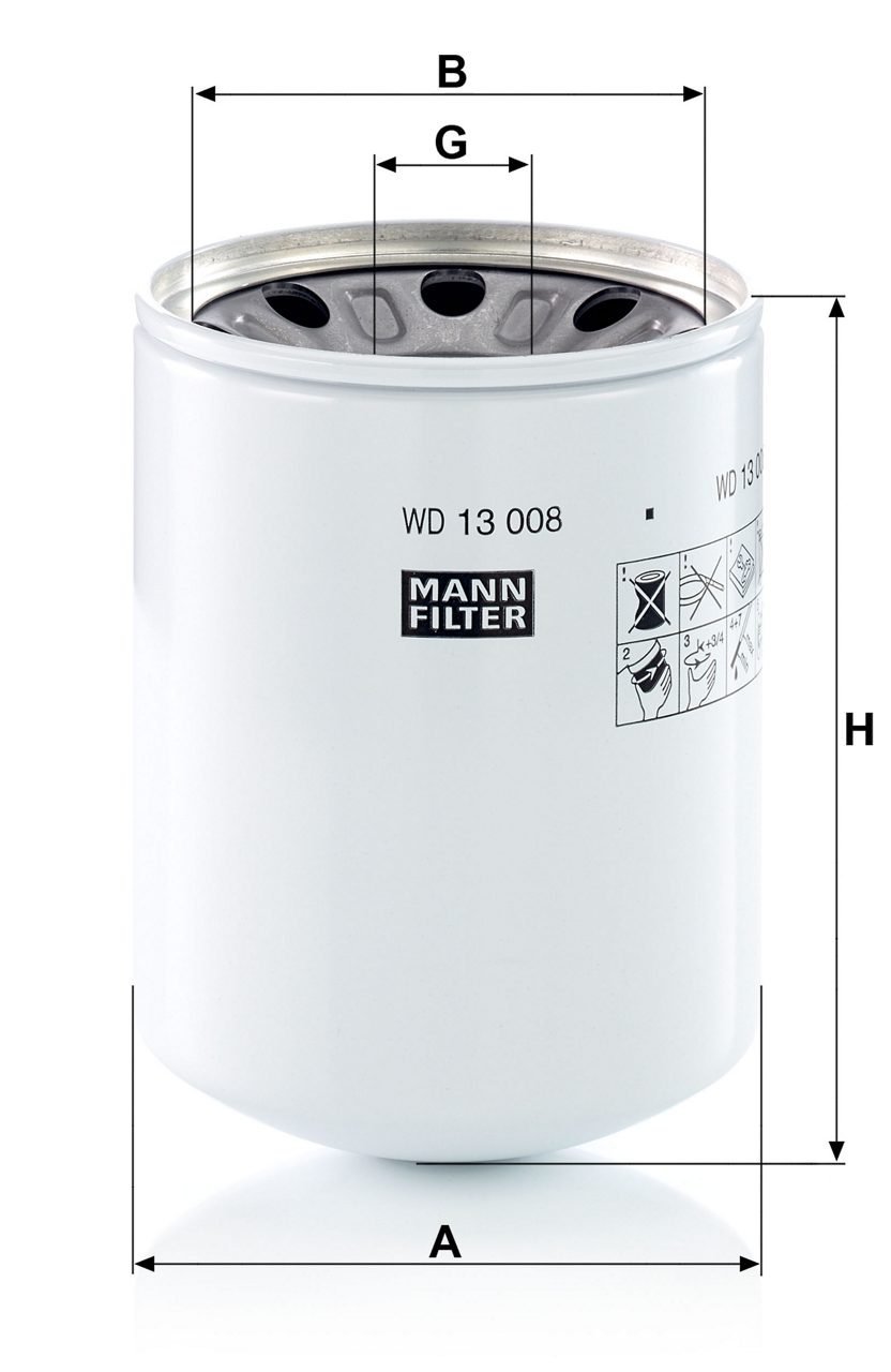 Product Image WD13008X_MANN-FILTER
