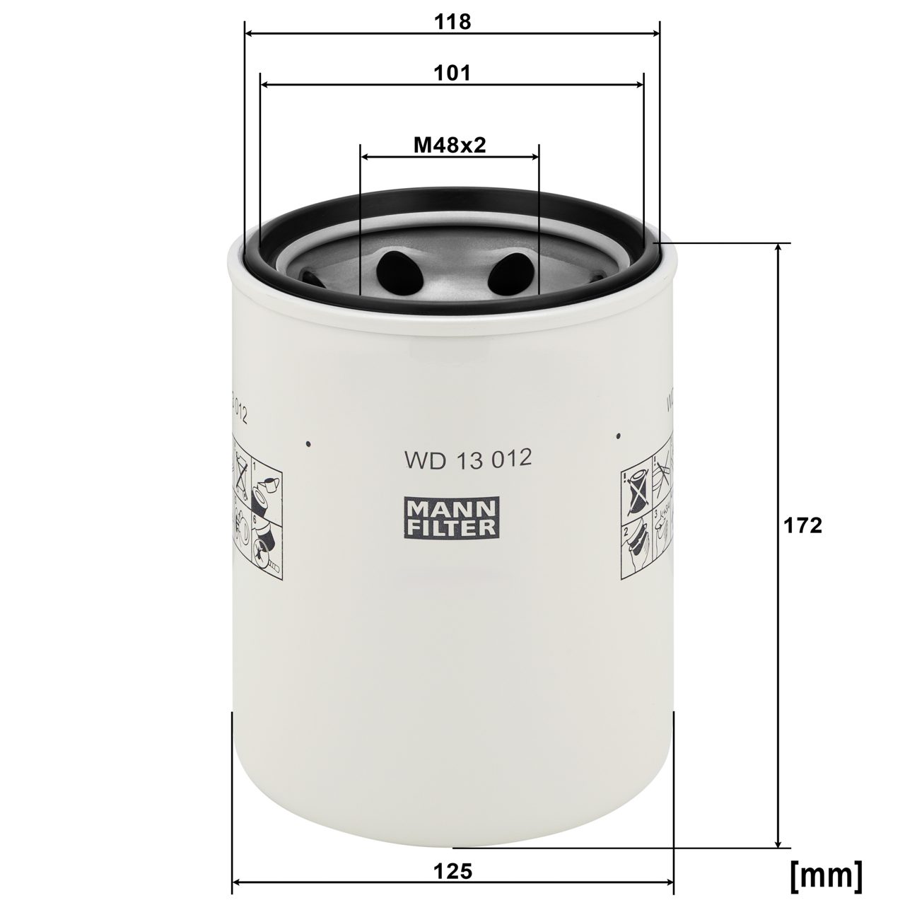 Product Image WD13012_MANN-FILTER