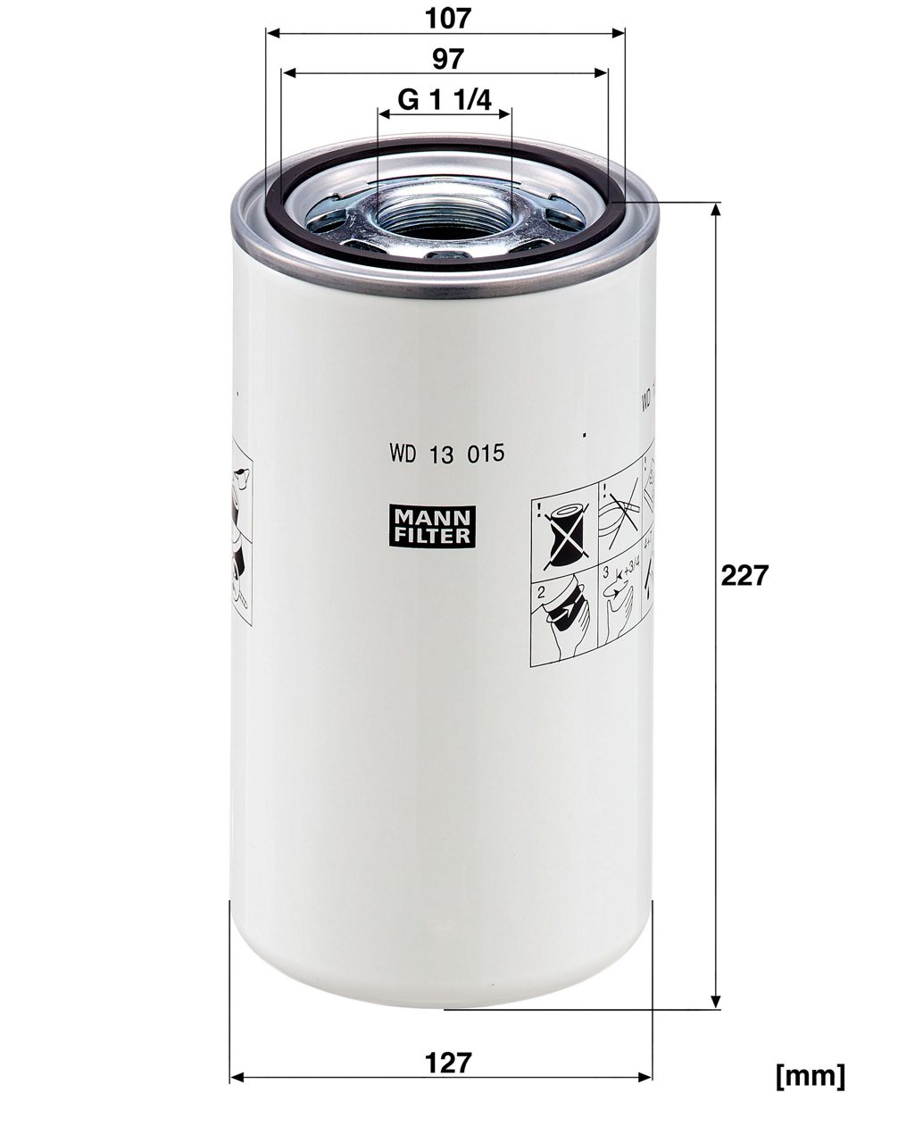 Product Image WD13015_MANN-FILTER