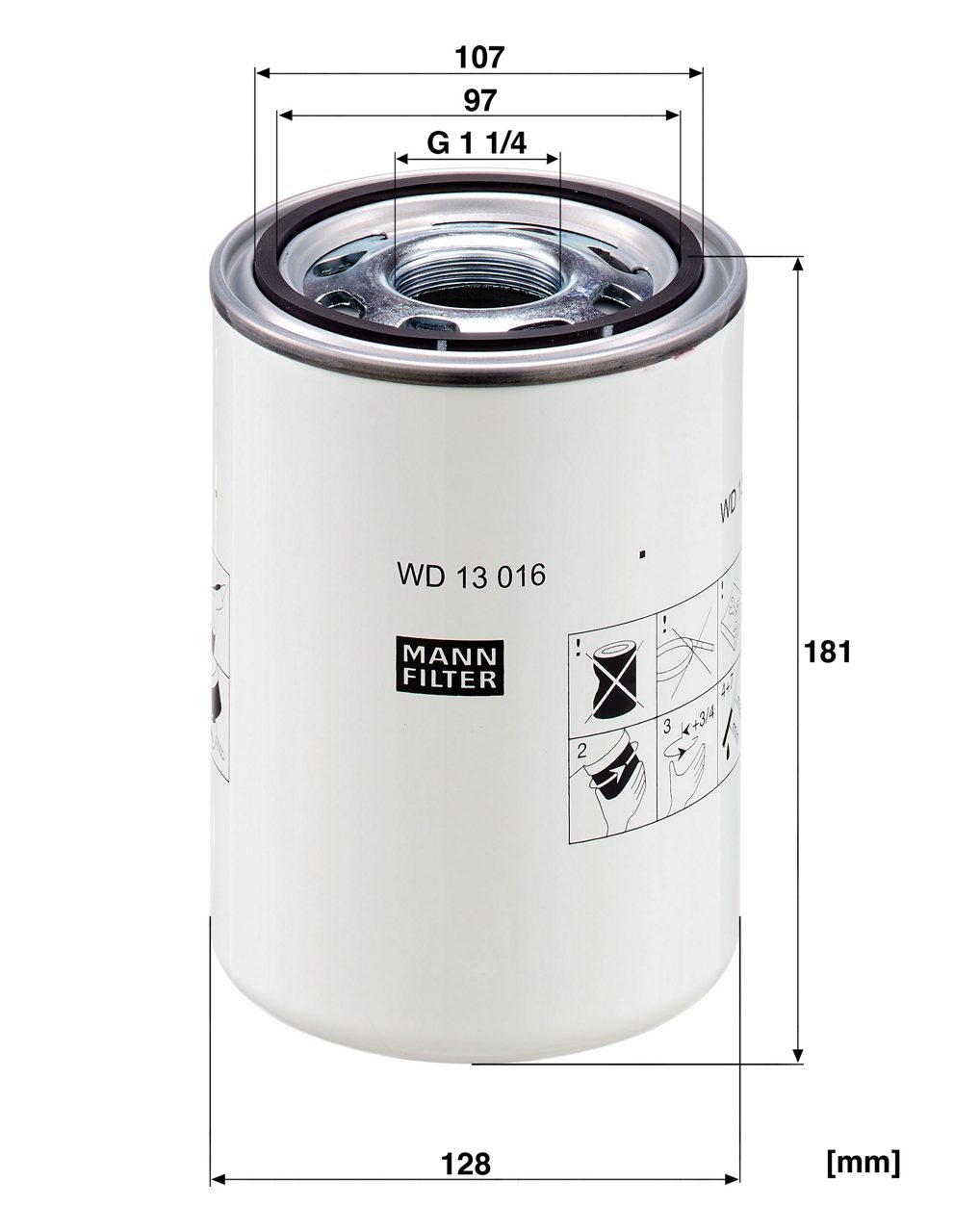 Product Image WD13016_MANN-FILTER