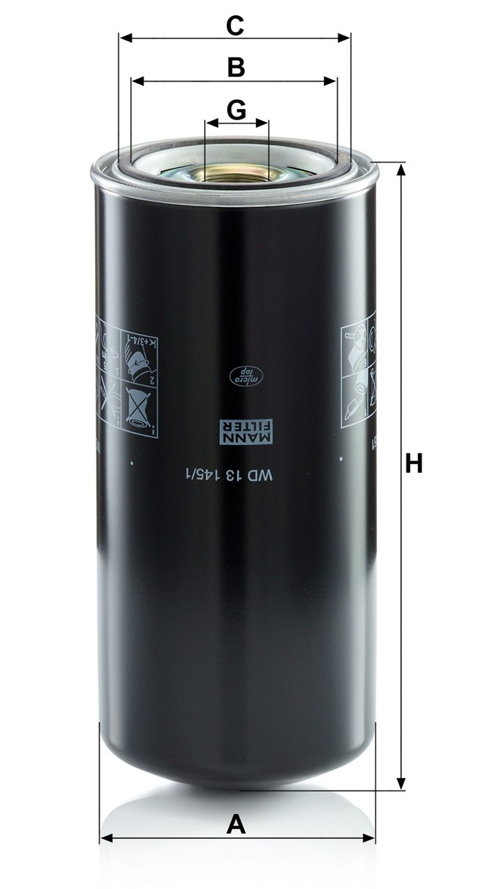 Product Image WD13145/1_MANN-FILTER