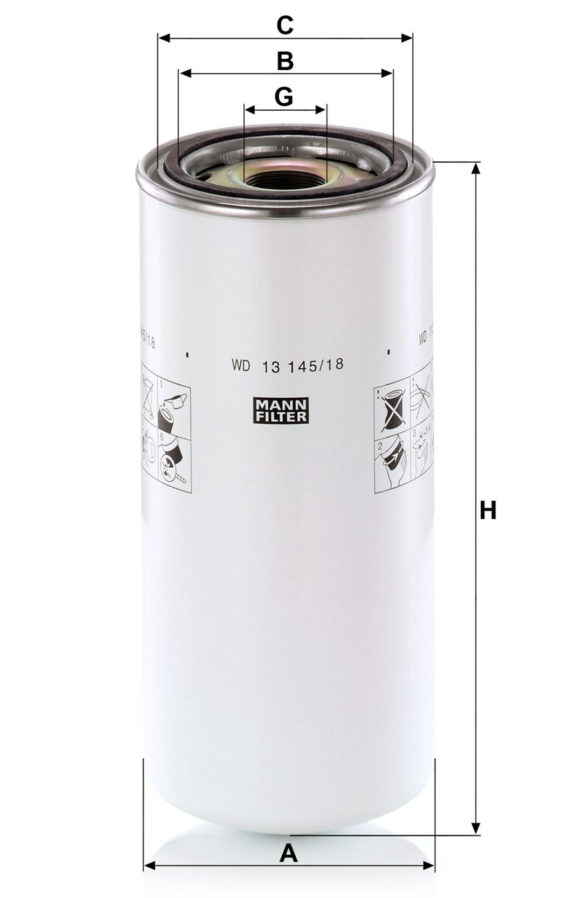 Product Image WD13145/18_MANN-FILTER