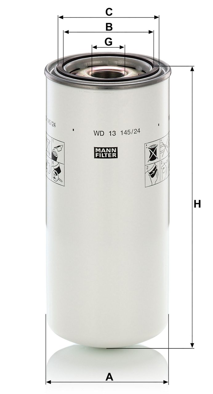 Product Image WD13145/24_MANN-FILTER