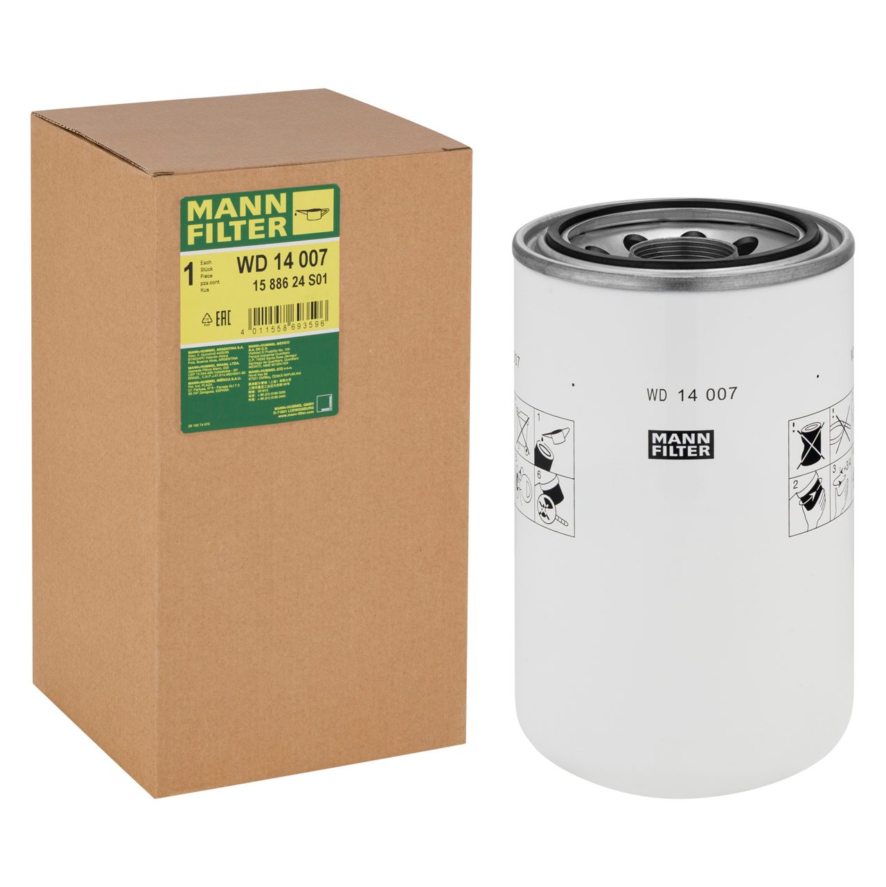 Product Image WD14007_MANN-FILTER