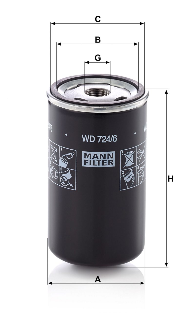 Product Image WD724/6_MANN-FILTER