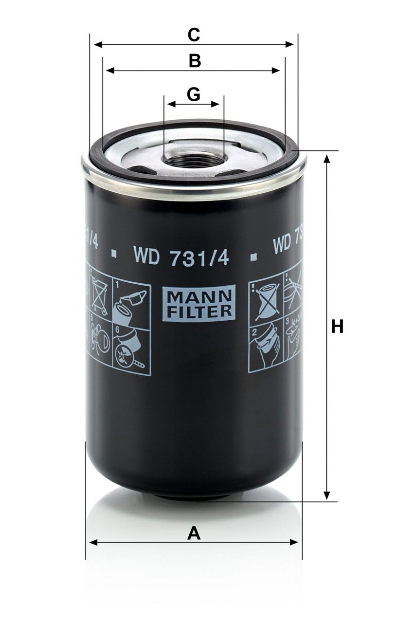 Product Image WD731/4_MANN-FILTER