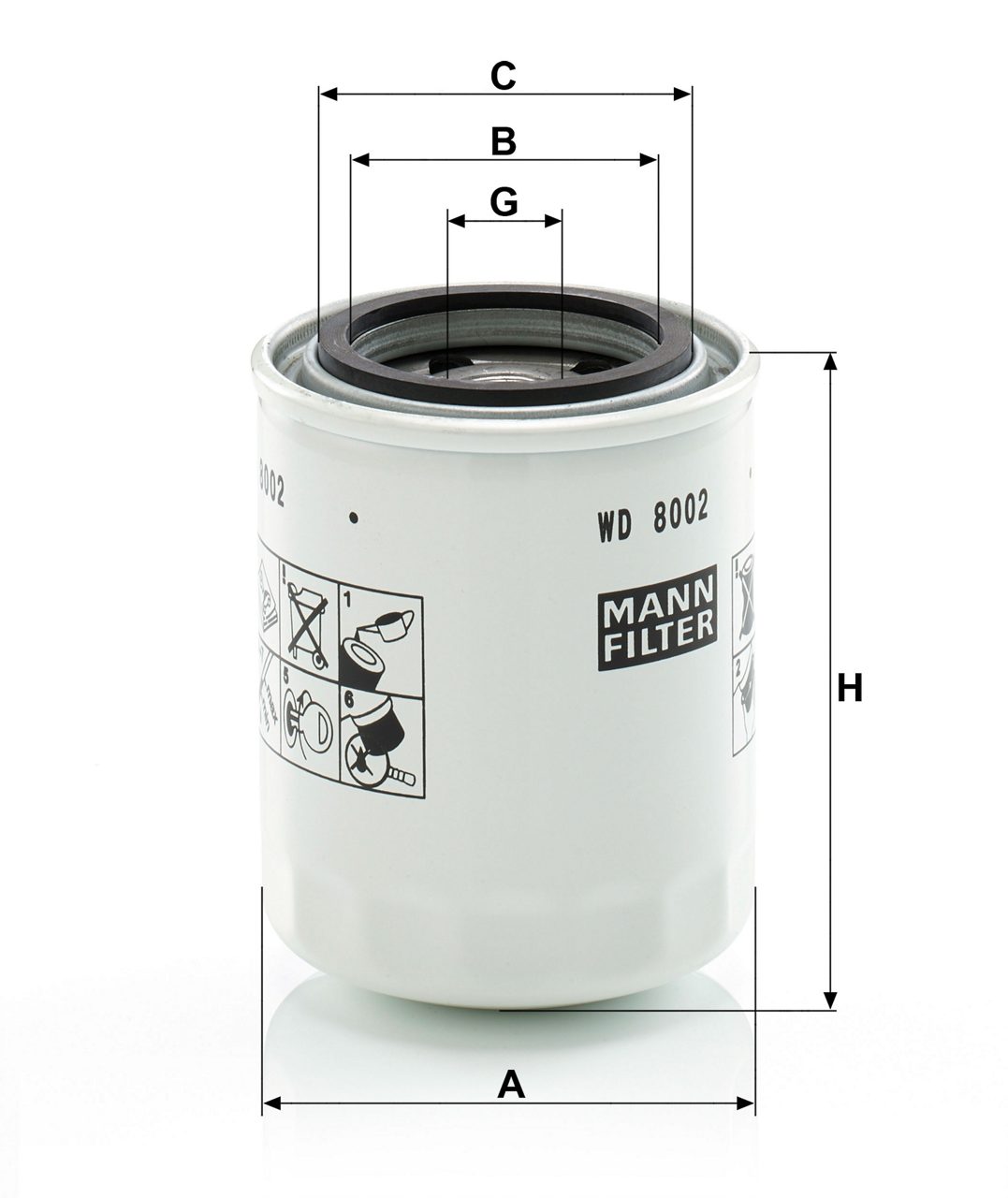 Product Image WD8002_MANN-FILTER
