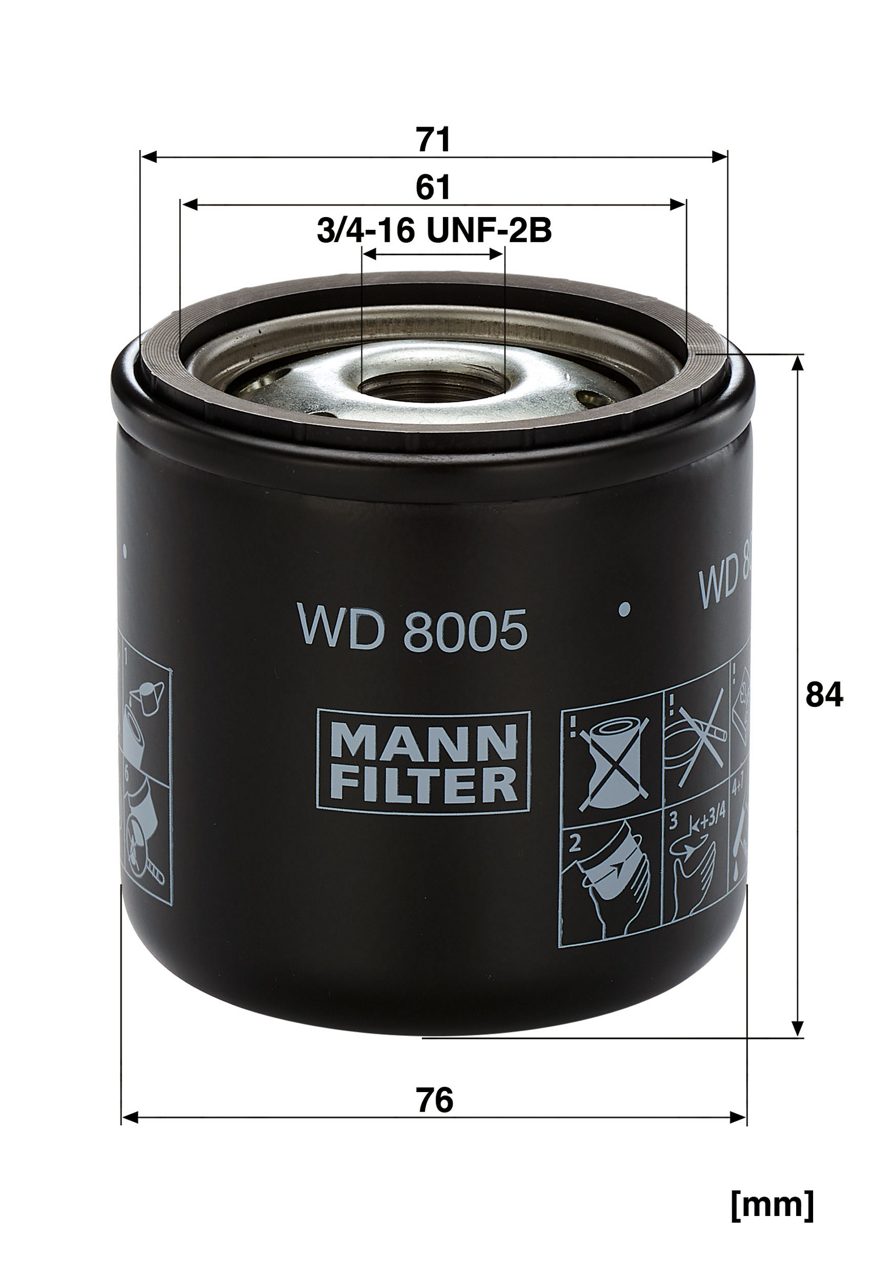 Product Image WD8005_MANN-FILTER