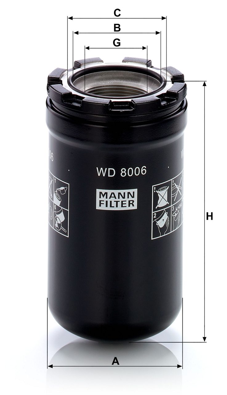 Product Image WD8006_MANN-FILTER