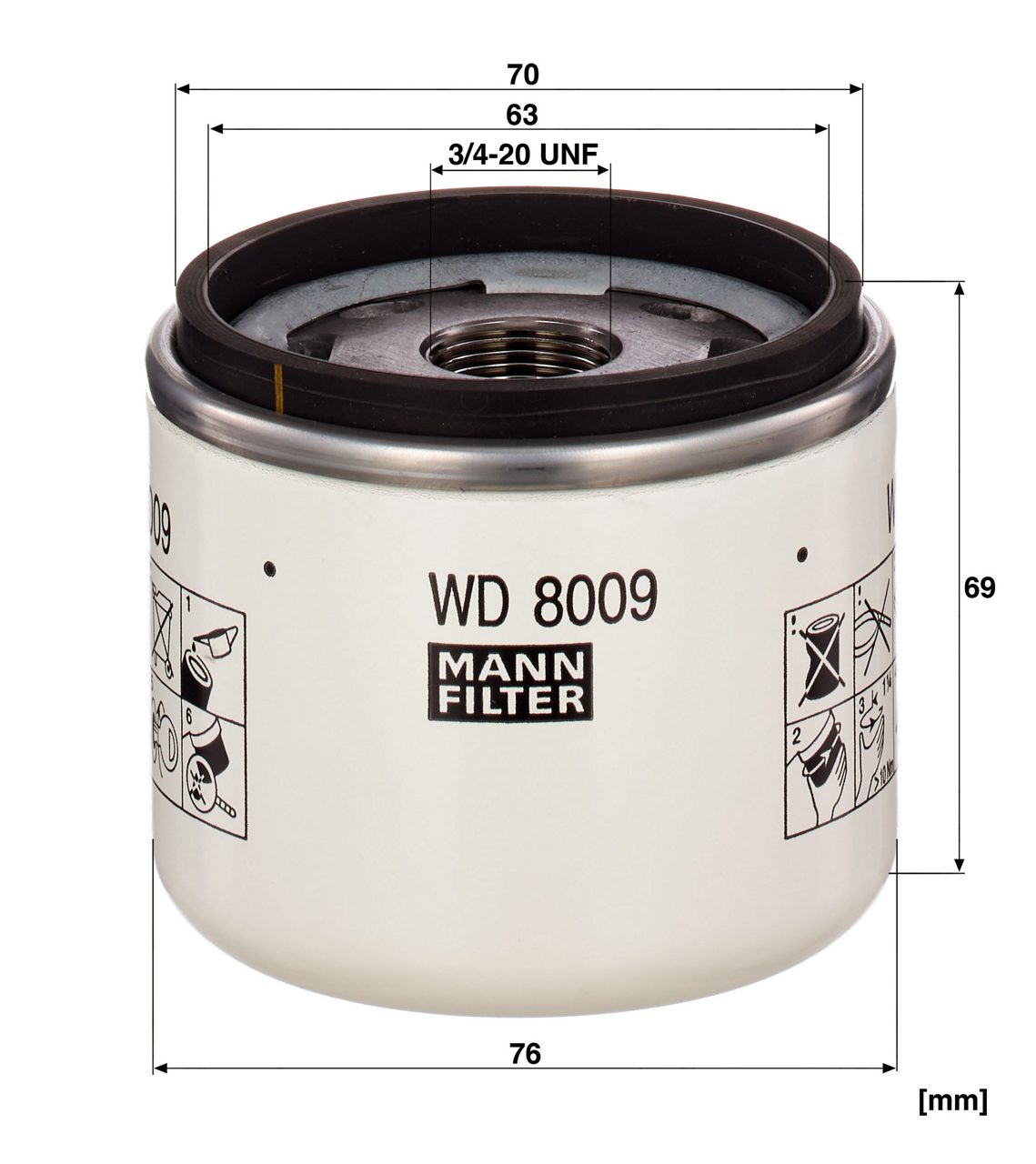Product Image WD8009_MANN-FILTER