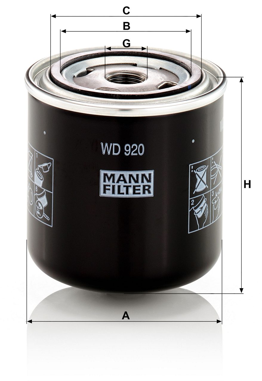 Product Image WD920_MANN-FILTER