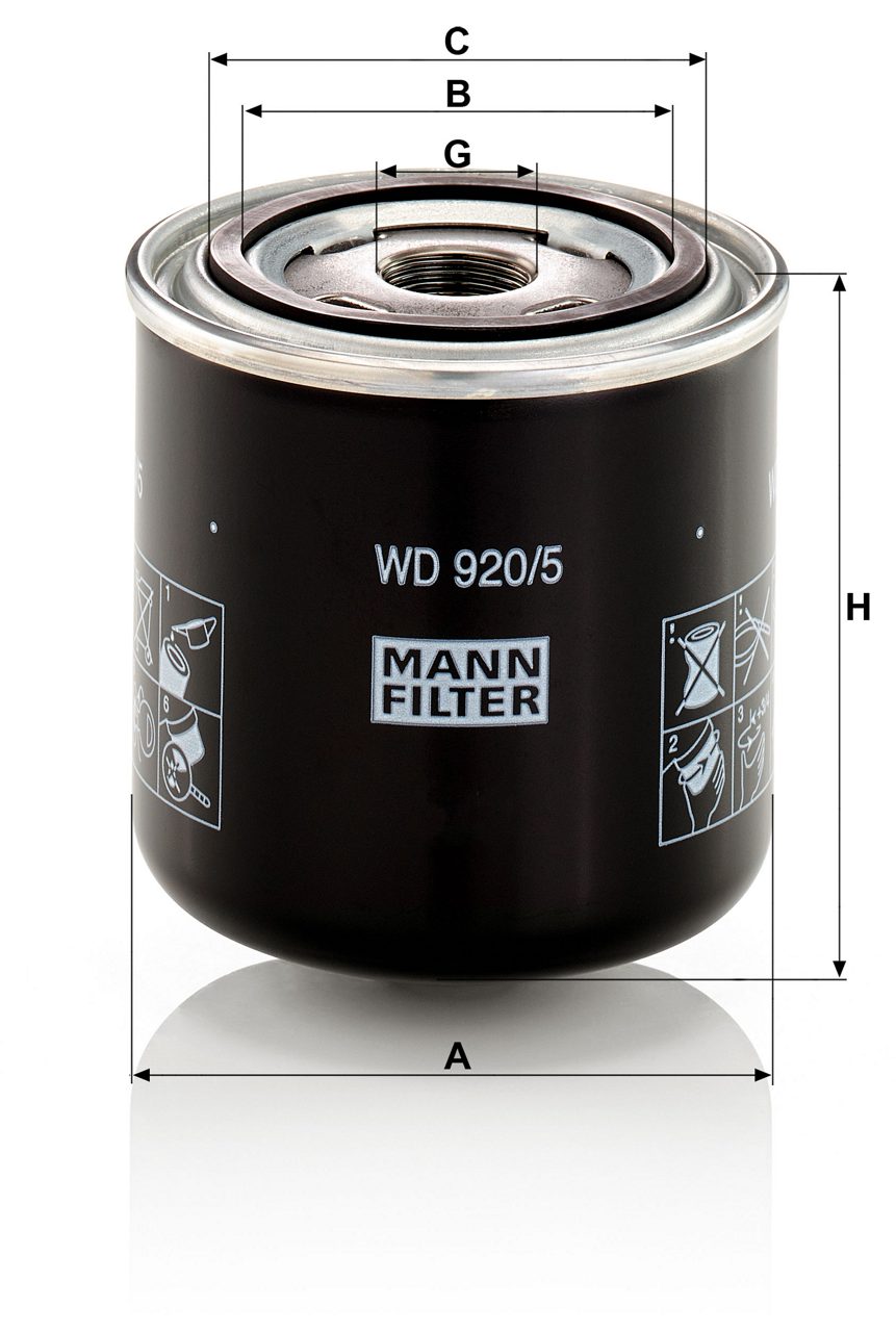 Product Image WD920/5_MANN-FILTER