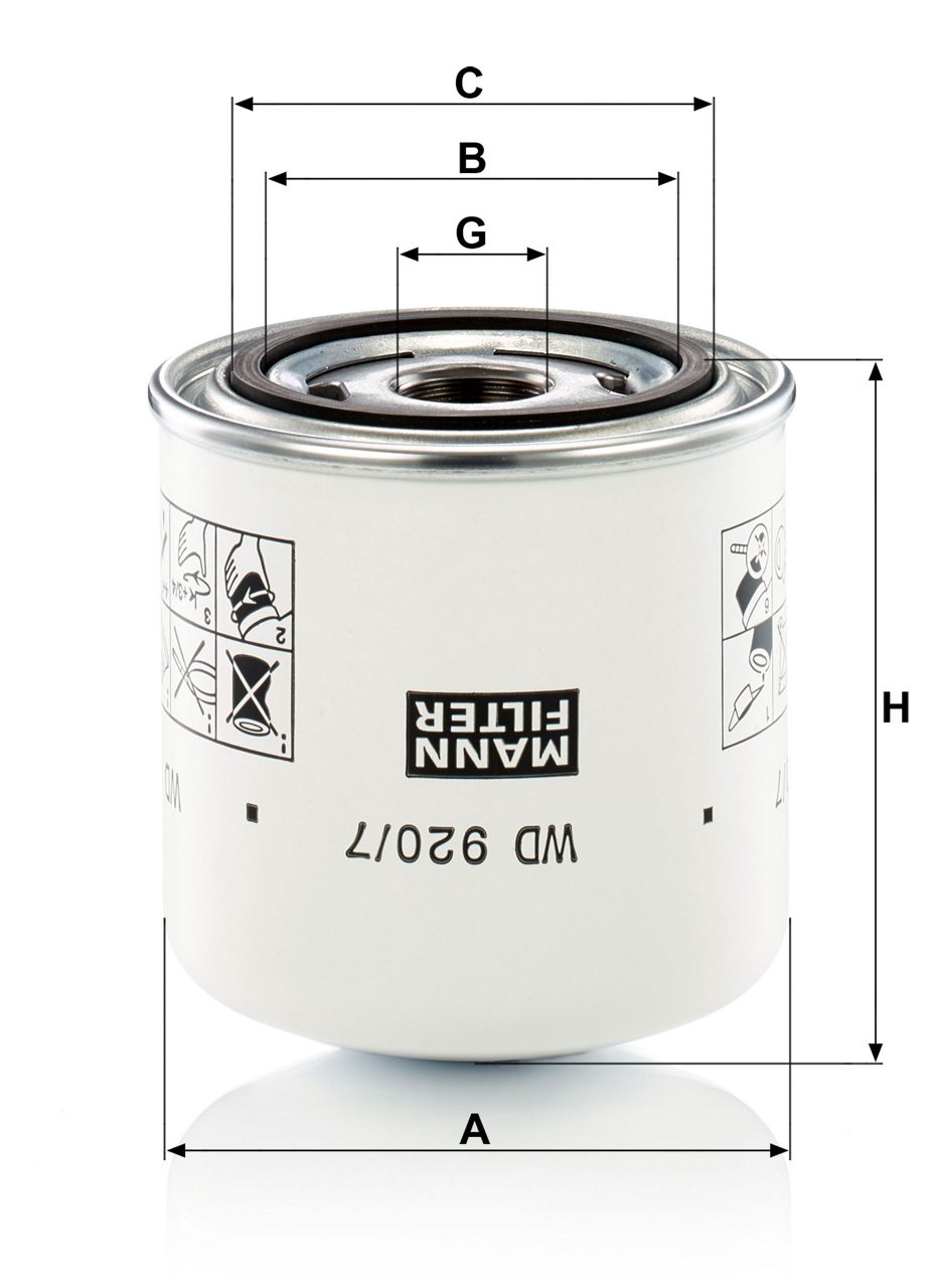 Product Image WD920/7_MANN-FILTER