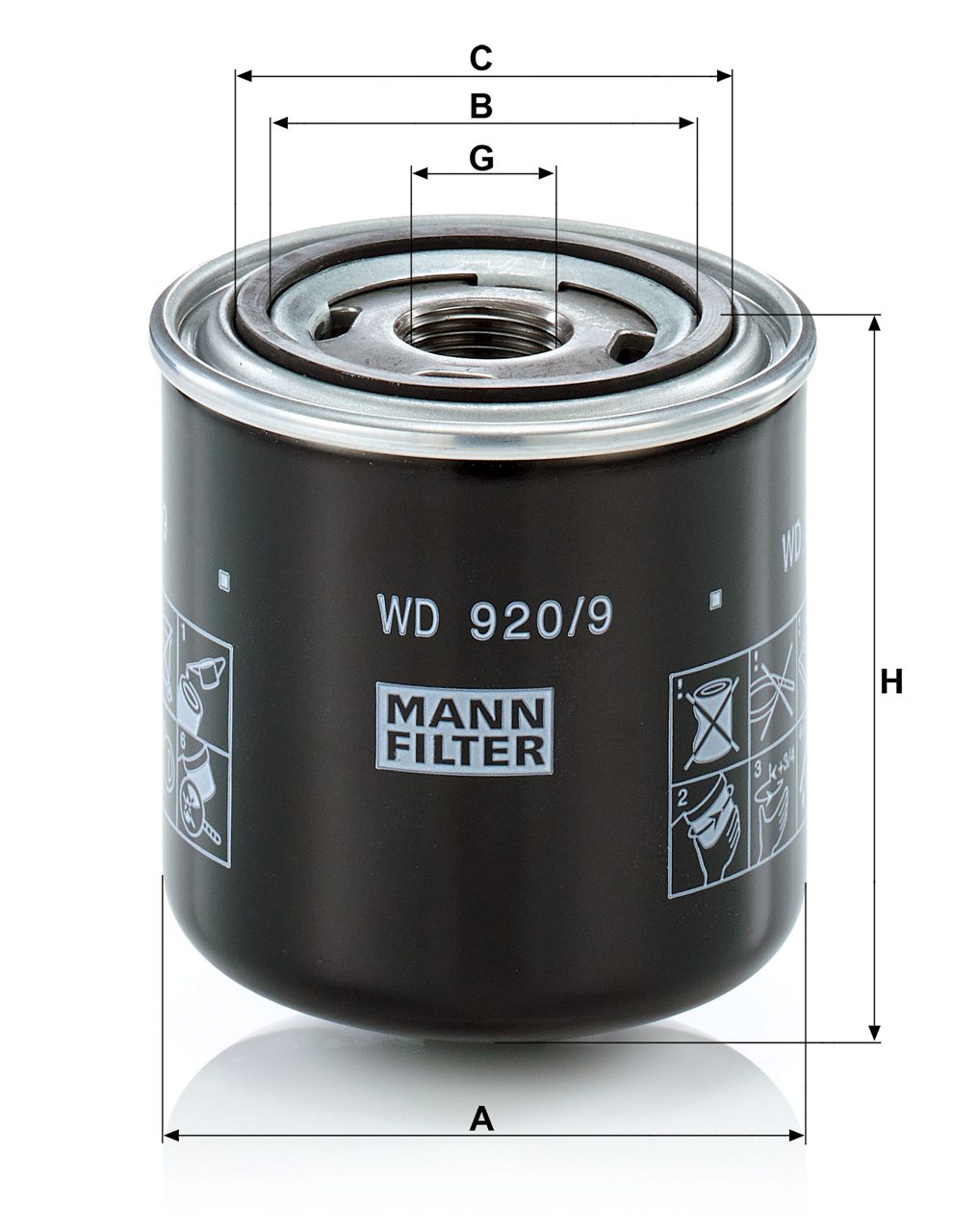 Product Image WD920/9_MANN-FILTER