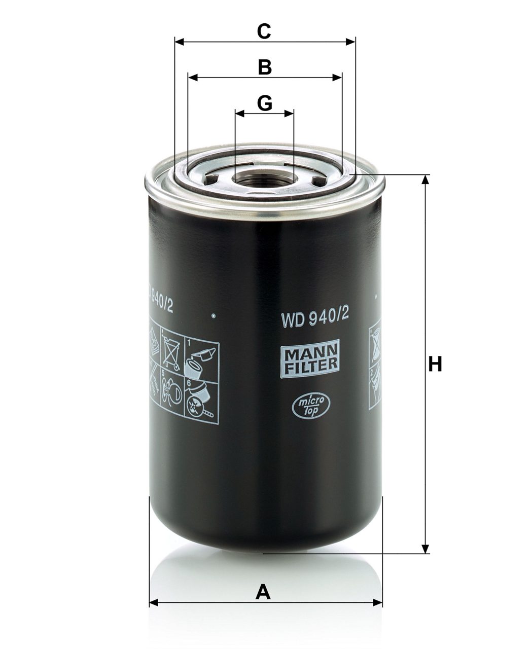 Product Image WD940/2_MANN-FILTER