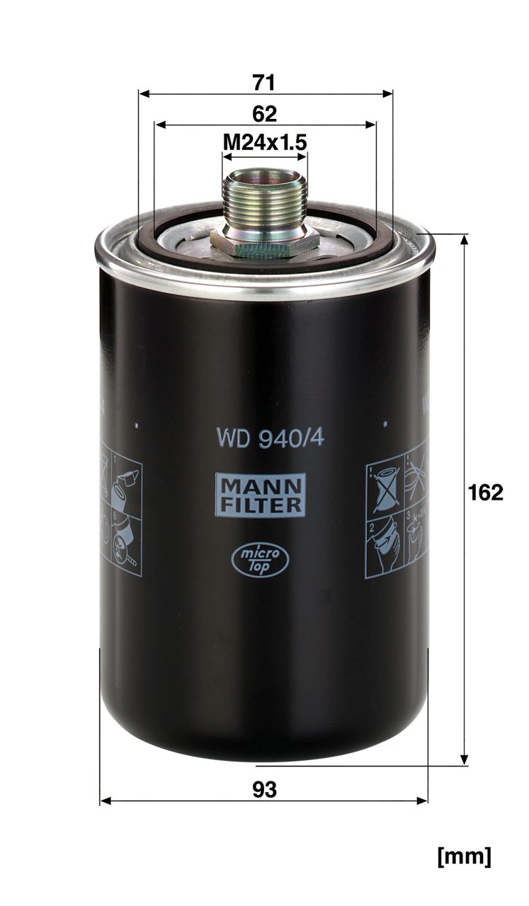 Product Image WD940/4_MANN-FILTER