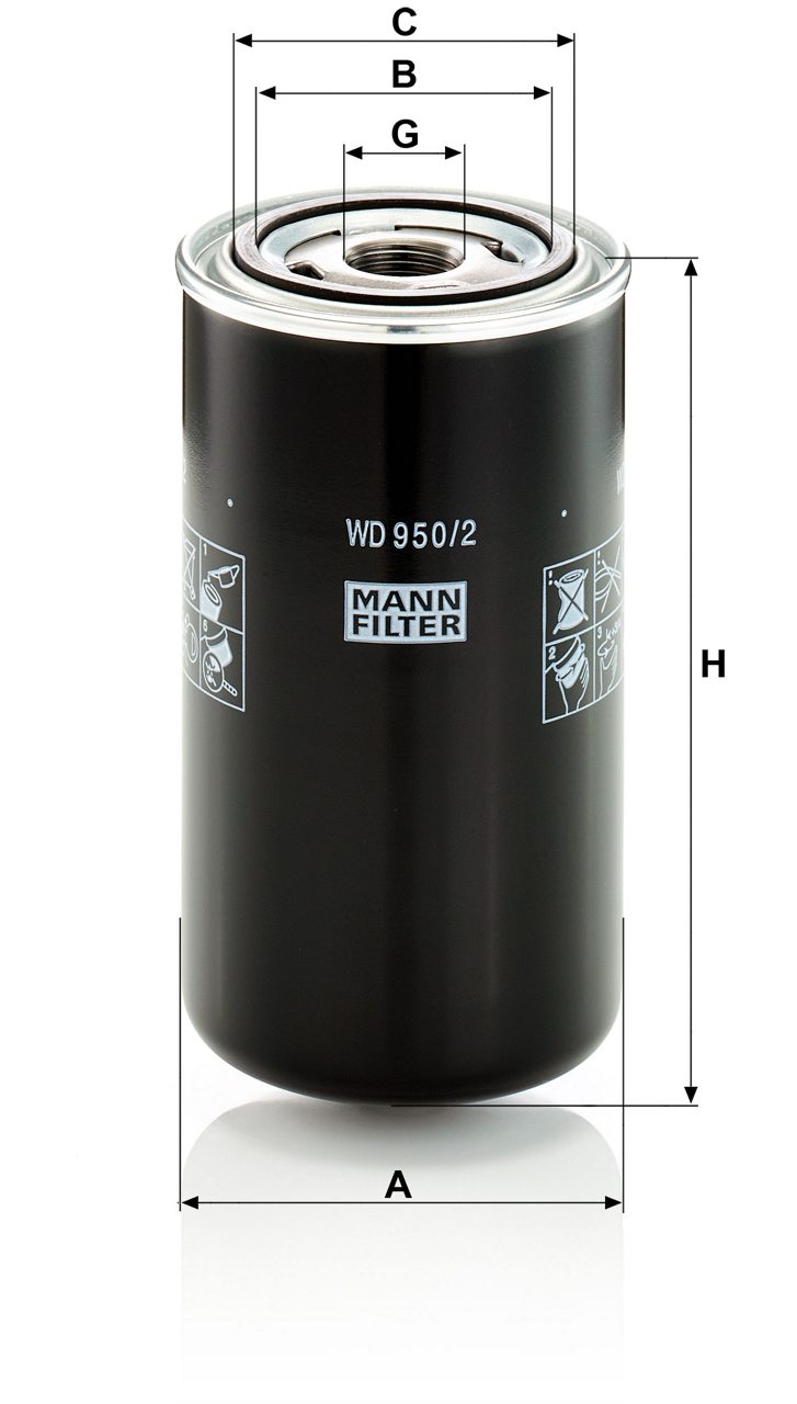Product Image WD950/2_MANN-FILTER