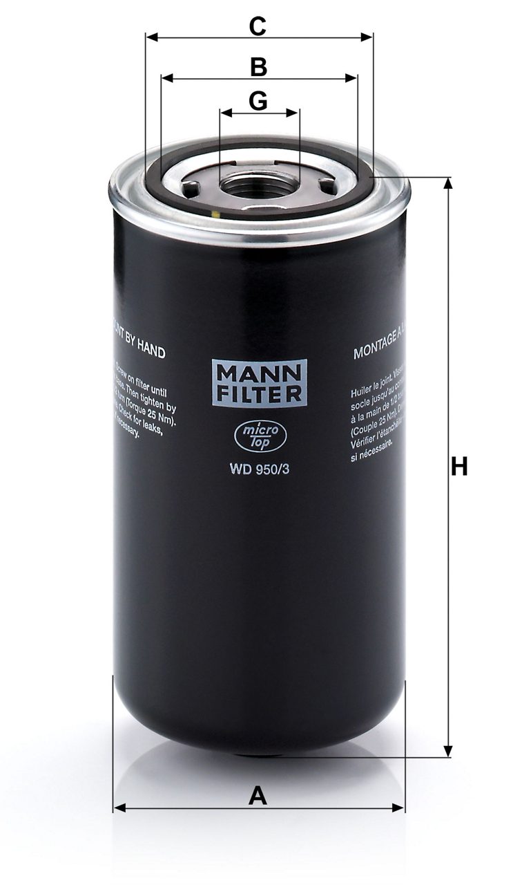Product Image WD950/3_MANN-FILTER