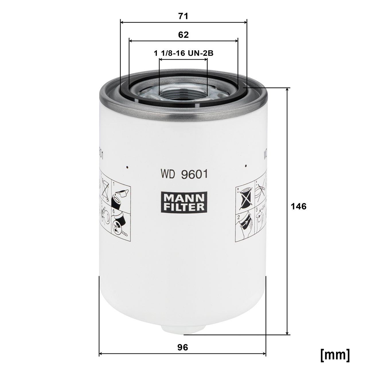Product Image WD9601_MANN-FILTER