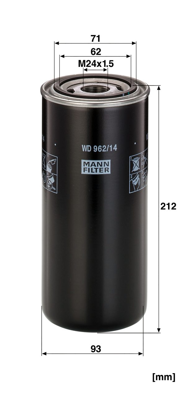 Product Image WD962/14_MANN-FILTER