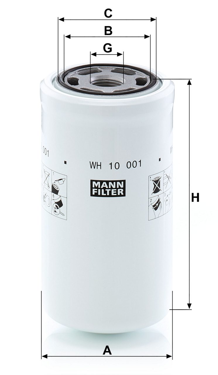Product Image WH10001_MANN-FILTER