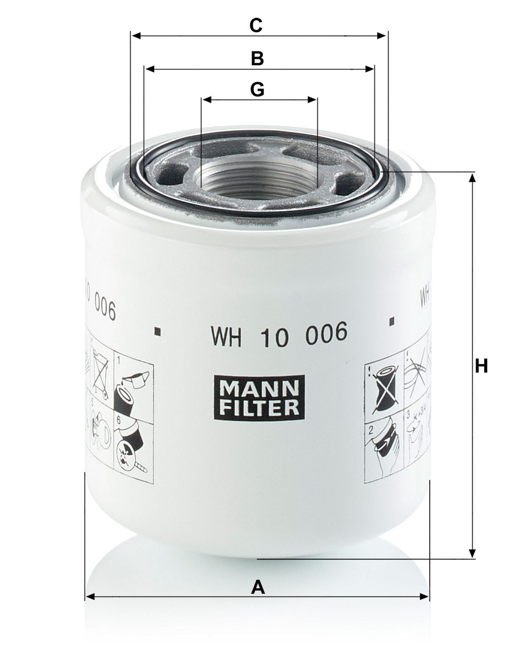 Product Image WH10006_MANN-FILTER
