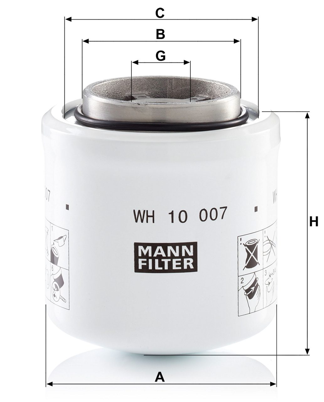 Product Image WH10007_MANN-FILTER
