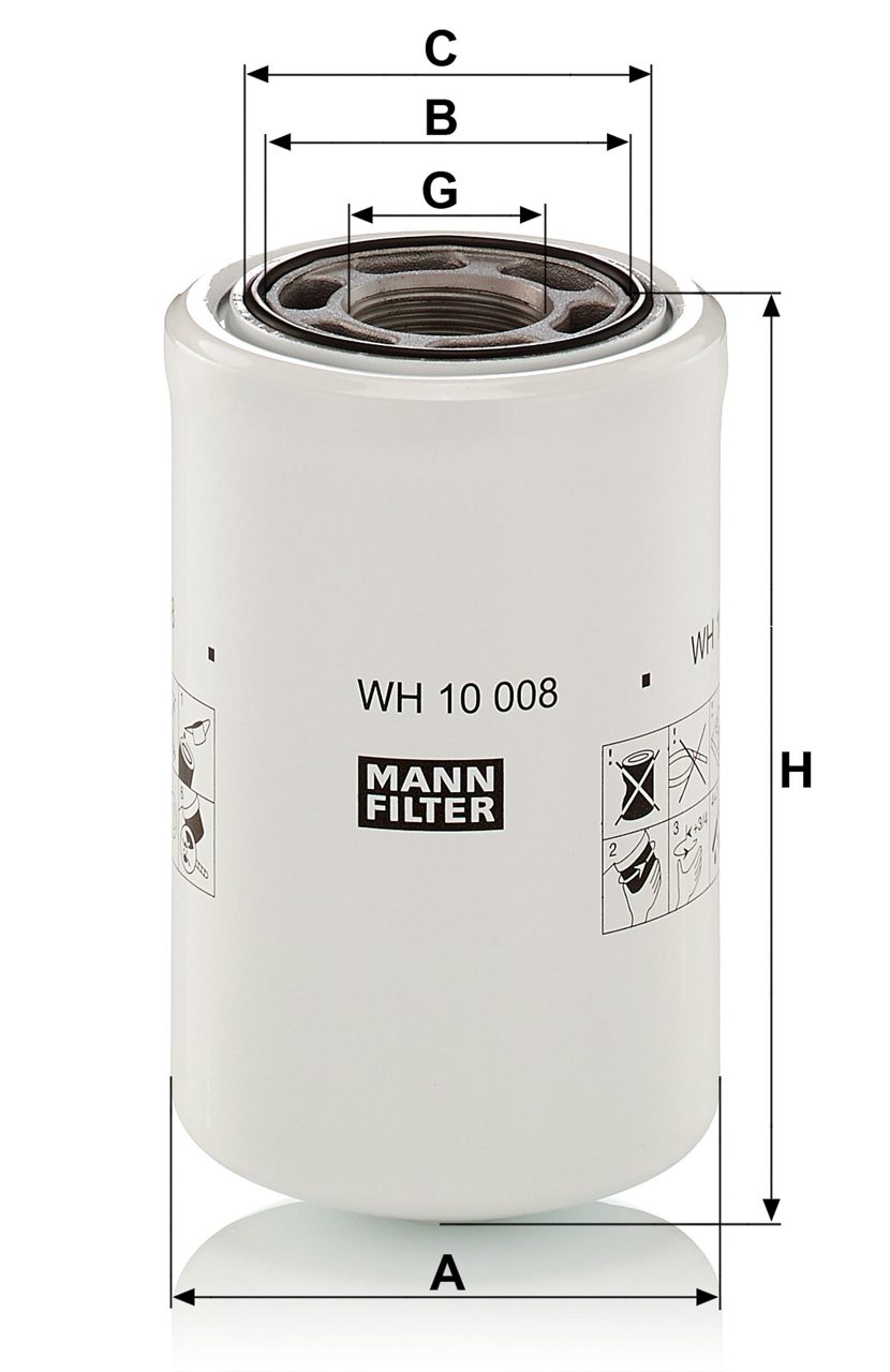 Product Image WH10008_MANN-FILTER