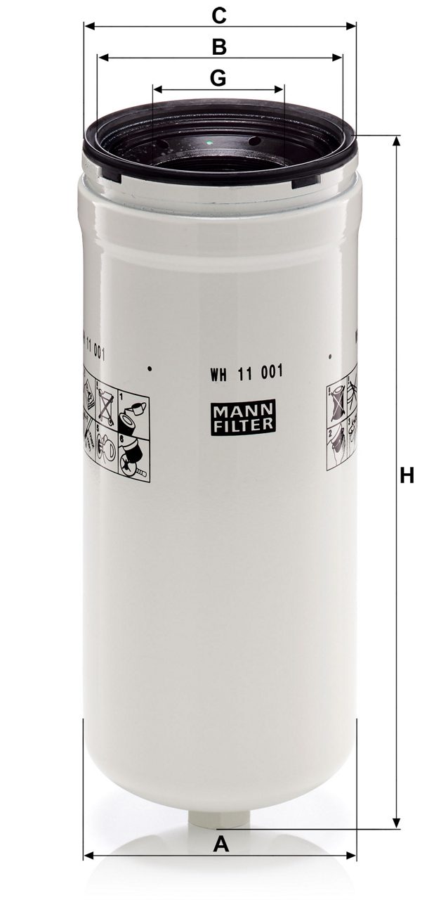 Product Image WH11001X_MANN-FILTER