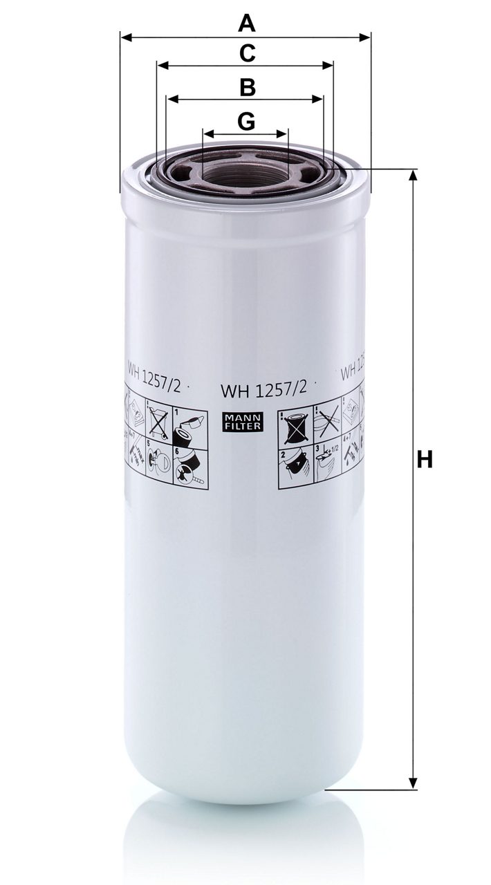 Product Image WH1257/2_MANN-FILTER
