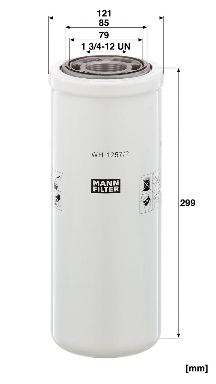 Product Image WH1257/2_MANN-FILTER