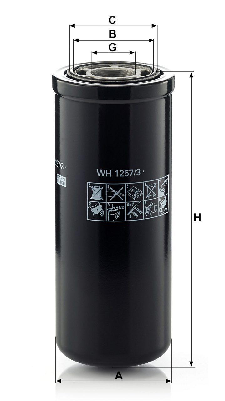 Product Image WH1257/3_MANN-FILTER