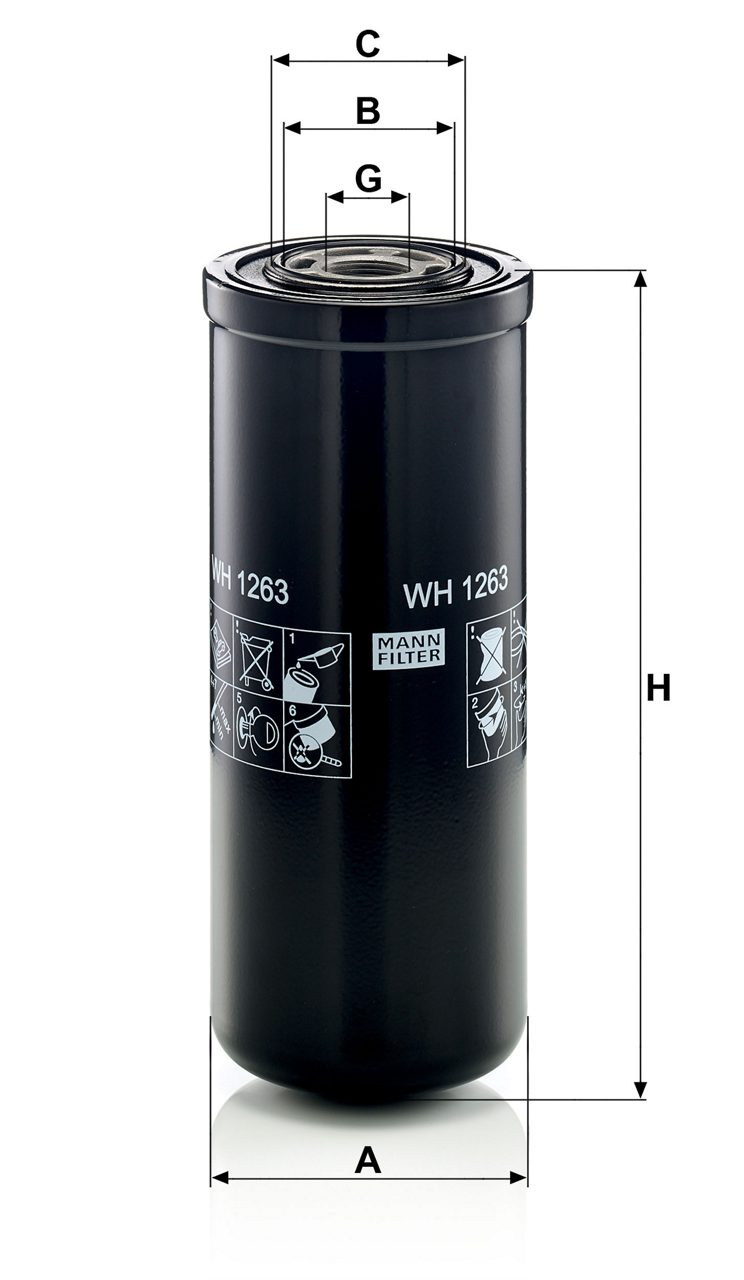 Product Image WH1263_MANN-FILTER