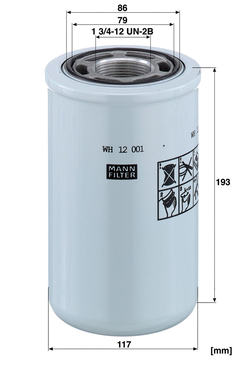 Product Image WH12001_MANN-FILTER